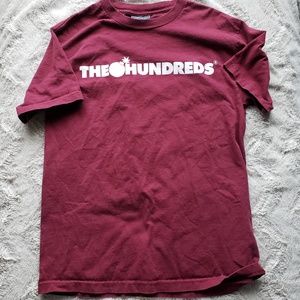 The Hundreds maroon shirt